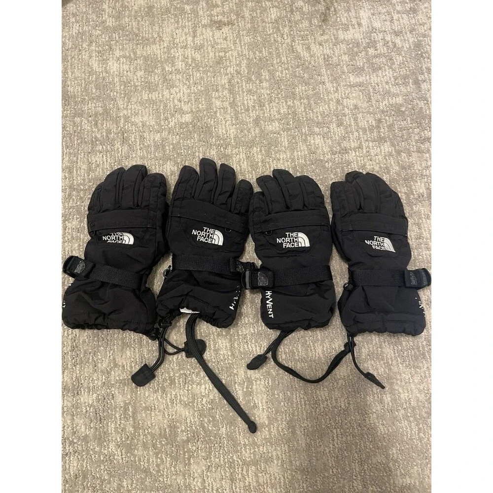 North Face Hyvent Technology Gloves Snow Mens SKI Small Black